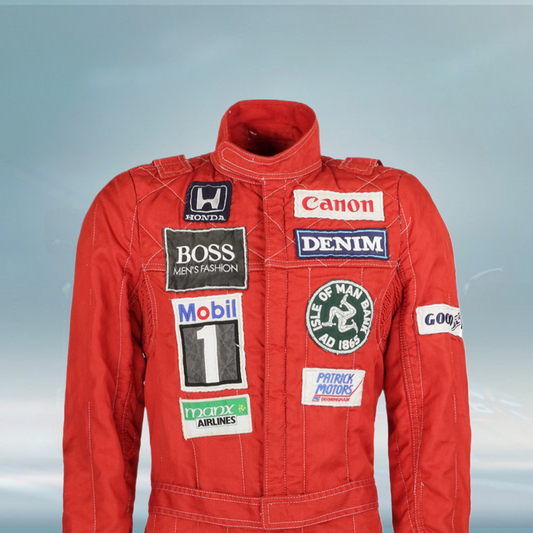 1985 Nigel Mansell Race Canon Williams F1 Suit