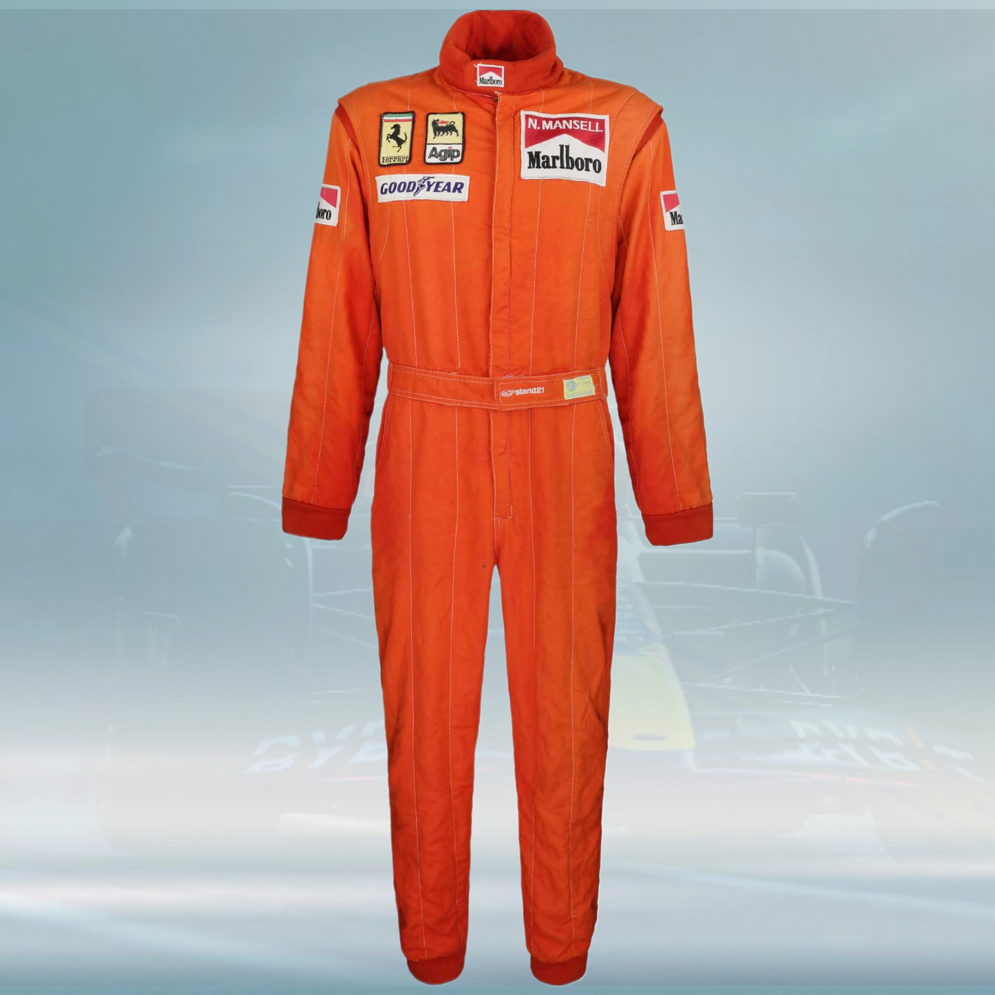 1989 Nigel Mansell Race Scuderia Ferrari F1 Suit