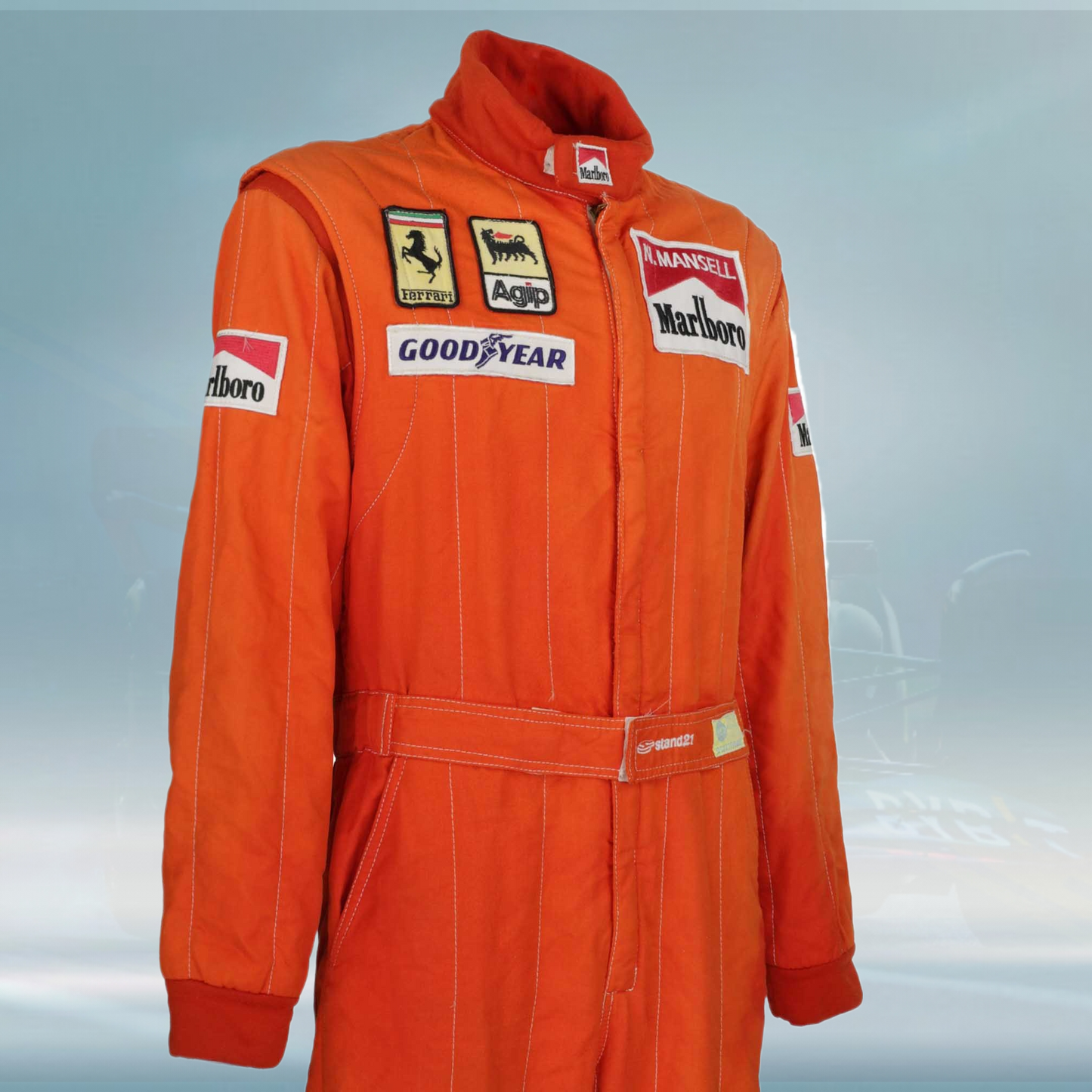 1989 Nigel Mansell Race Scuderia Ferrari F1 Suit