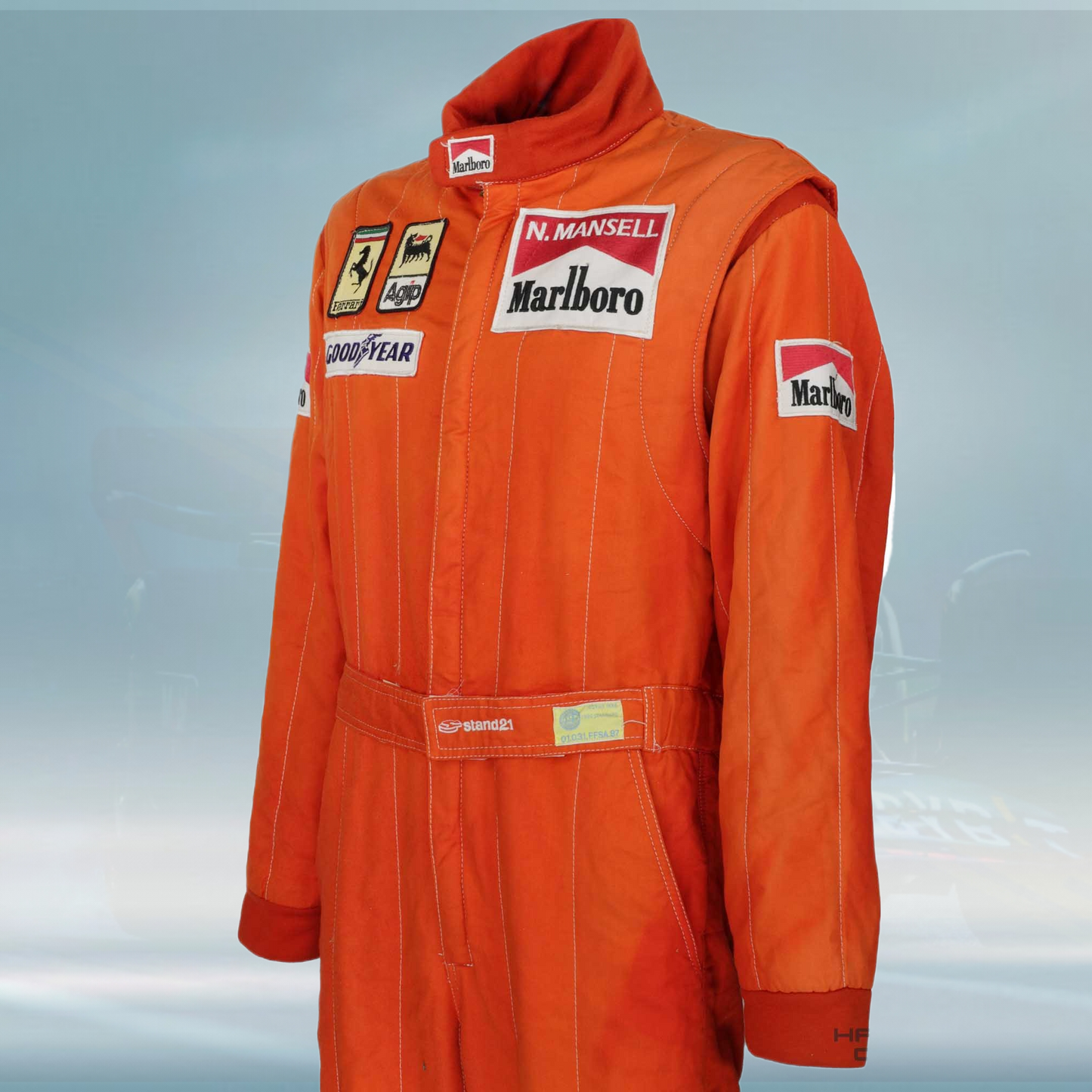 1989 Nigel Mansell Race Scuderia Ferrari F1 Suit