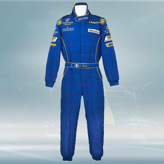 1997 Olivier Panis Race Worn Prost F1 Suit