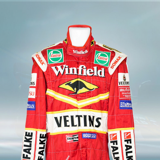 1998 Jacques Villeneuve San Marino, Spanish & Monaco Race Williams F1 Suit