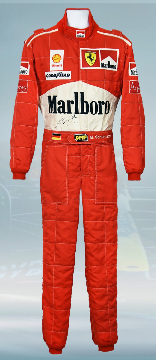1997 Michael Schumacher Race Australian Grand Prix Ferrari F1 Suit