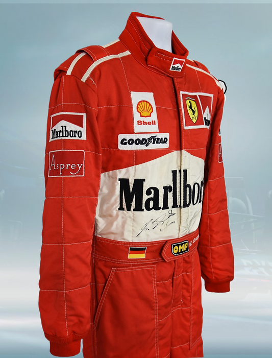 1997 Michael Schumacher Race Australian Grand Prix Ferrari F1 Suit