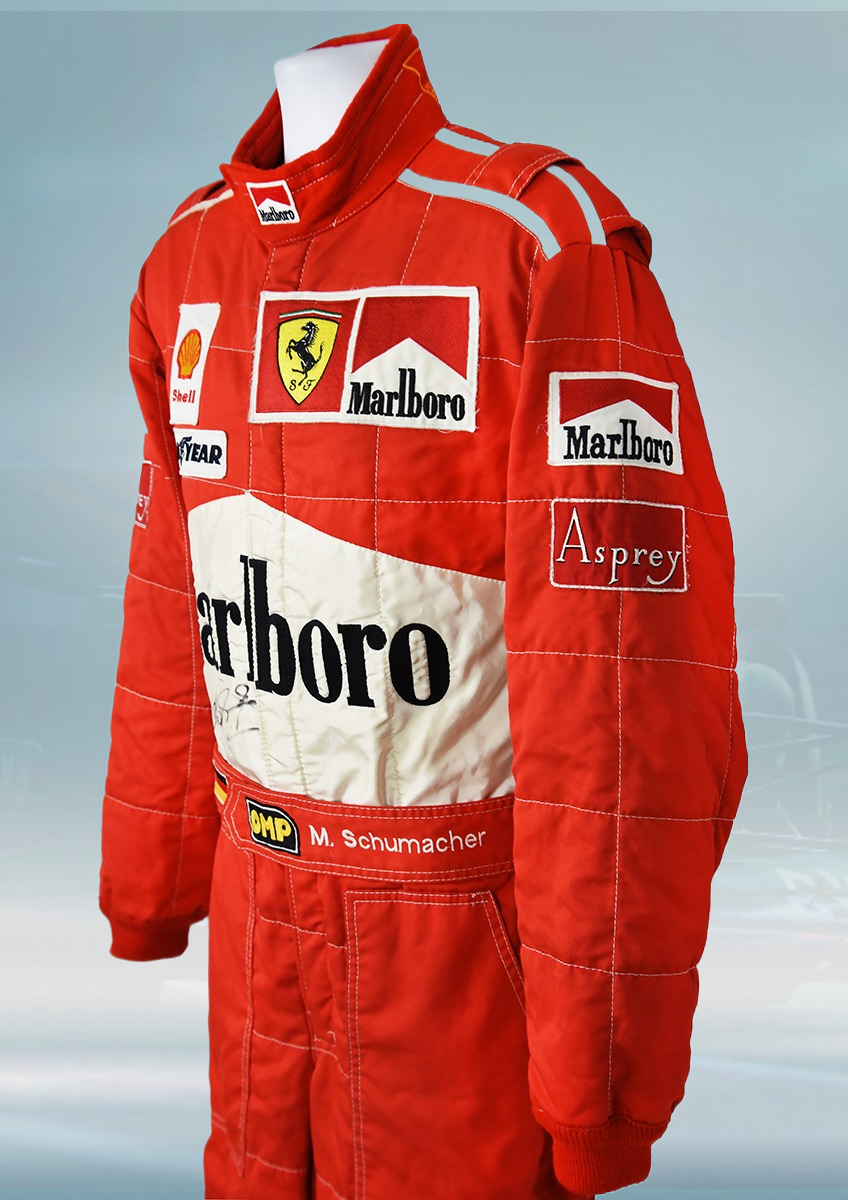1997 Michael Schumacher Race Australian Grand Prix Ferrari F1 Suit