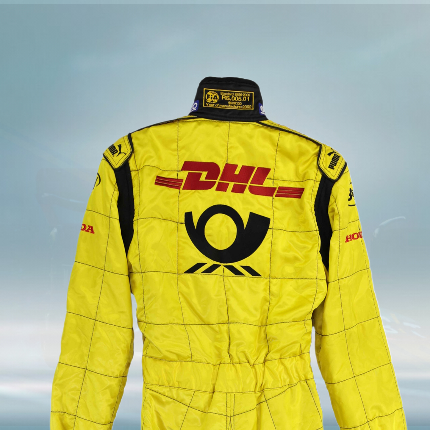 2002 Giancarlo Fisichella Race Jordan F1 Suit