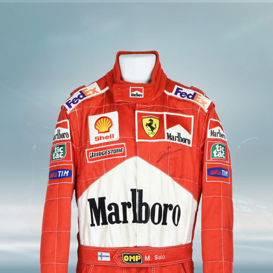 1999 Mika Salo Race Scuderia Ferrari F1 Suit
