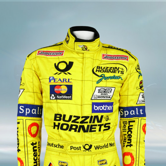2000 Heinz-Harald Frentzen British GP Race Benson & Hedges Jordan F1 Suit