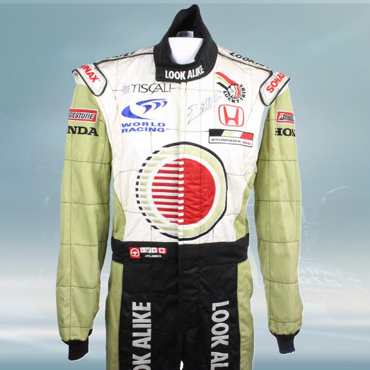 2001 Jacques Villeneuve Race BAR Honda F1 Suit