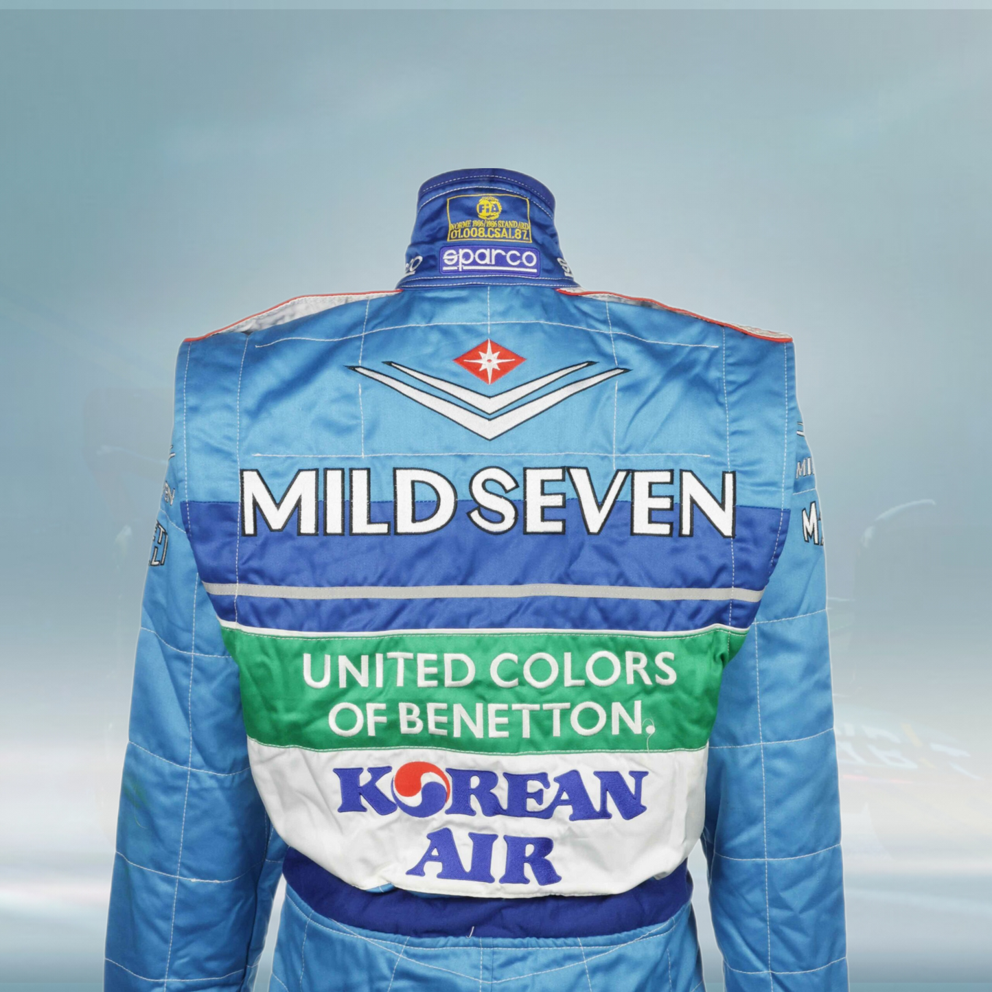 2001 Jenson Button Original Mild Seven Benetton Renault F1 Suit