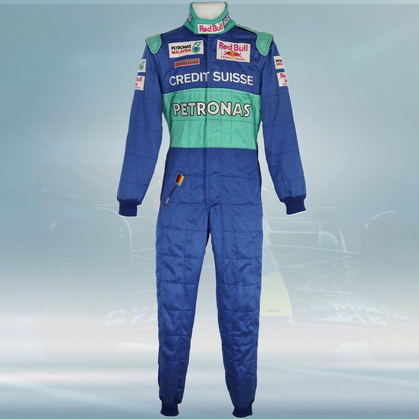 2001 Nick Heidfeld Race Sauber Petronas F1 Suit