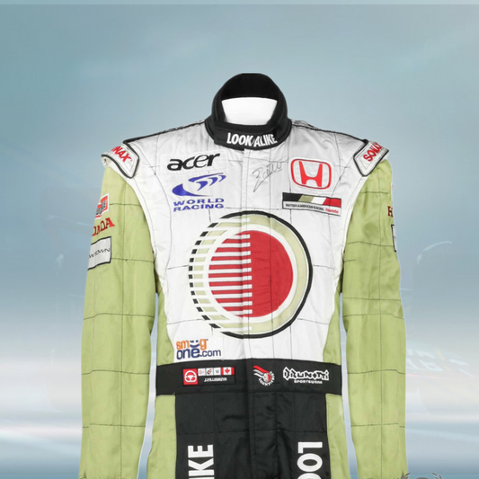 2002 Jacques Villeneuve Race BAR Honda F1 Suit