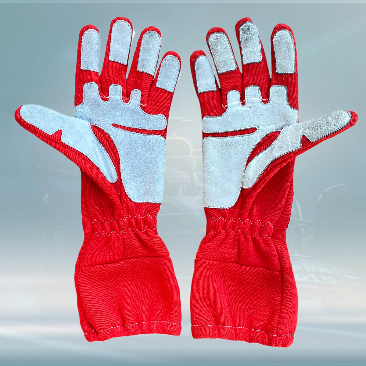 2004 Michael Schumacher Japanese Grand Prix Race Ferrari F1 Gloves - Rental Sports