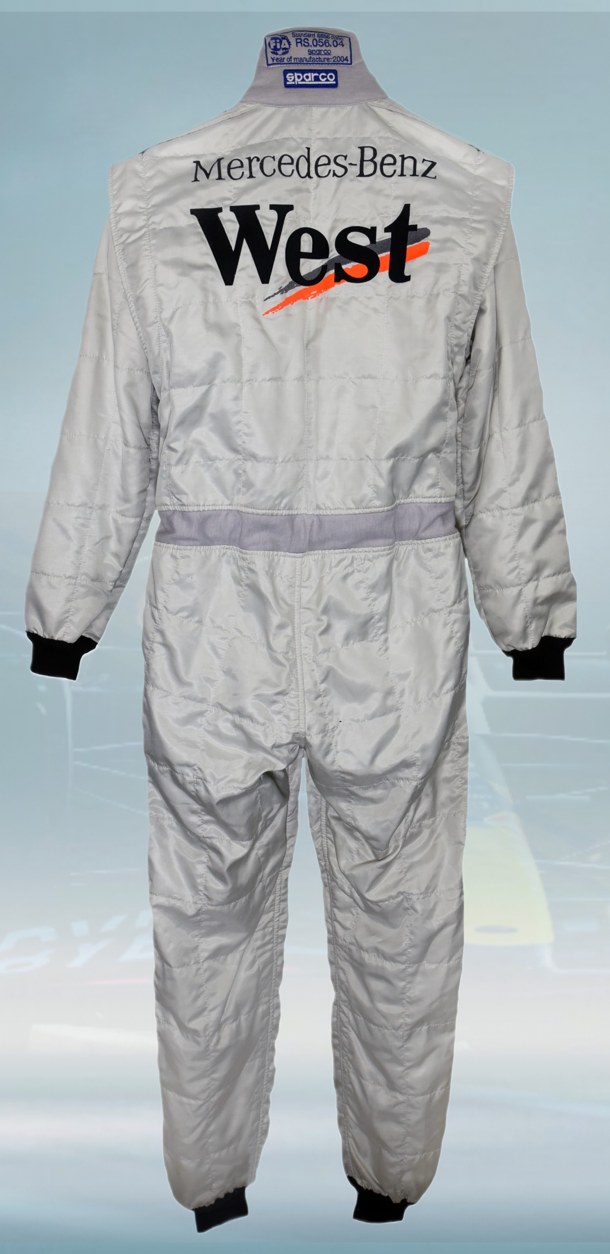 2004 Kimi Raikkonen McLaren Mercedes F1 Suit - Rental Sports