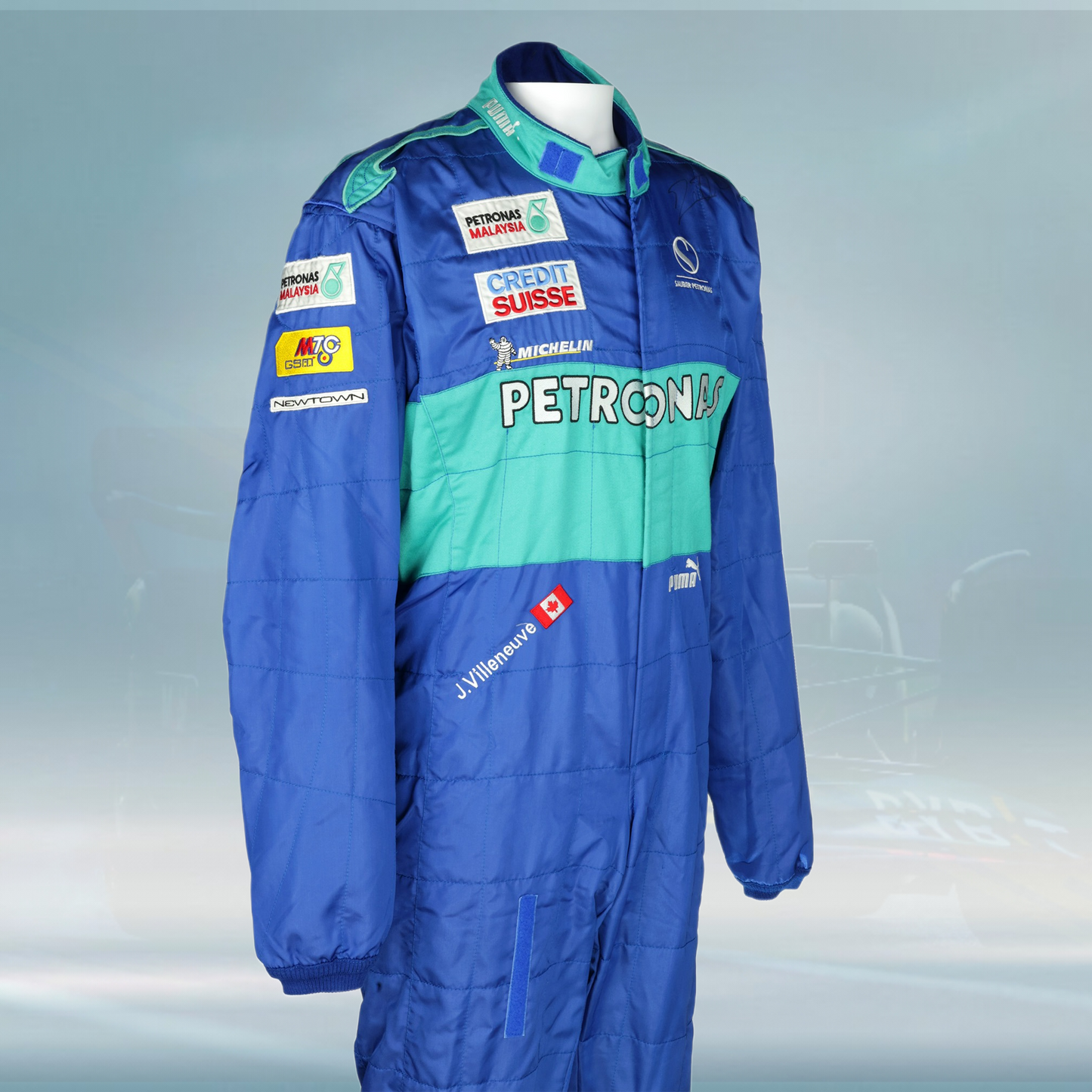 2005 Jacques Villeneuve Race Sauber F1 Suit