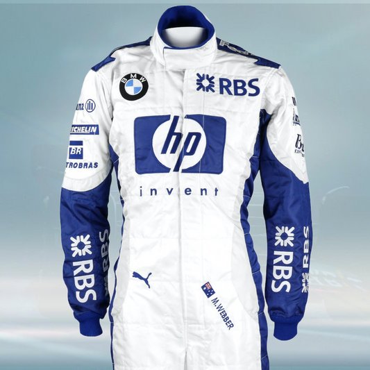 2005 Mark Webber Race BMW Williams F1 Suit