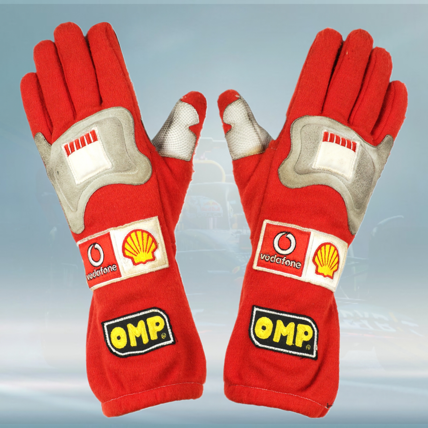 2005 Michael Schumacher Race Scuderia Ferrari F1 Gloves - Rental Sports