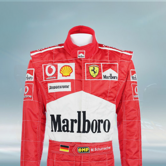 2006 Michael Schumacher Bahrain GP Scuderia Ferrari F1 Suit