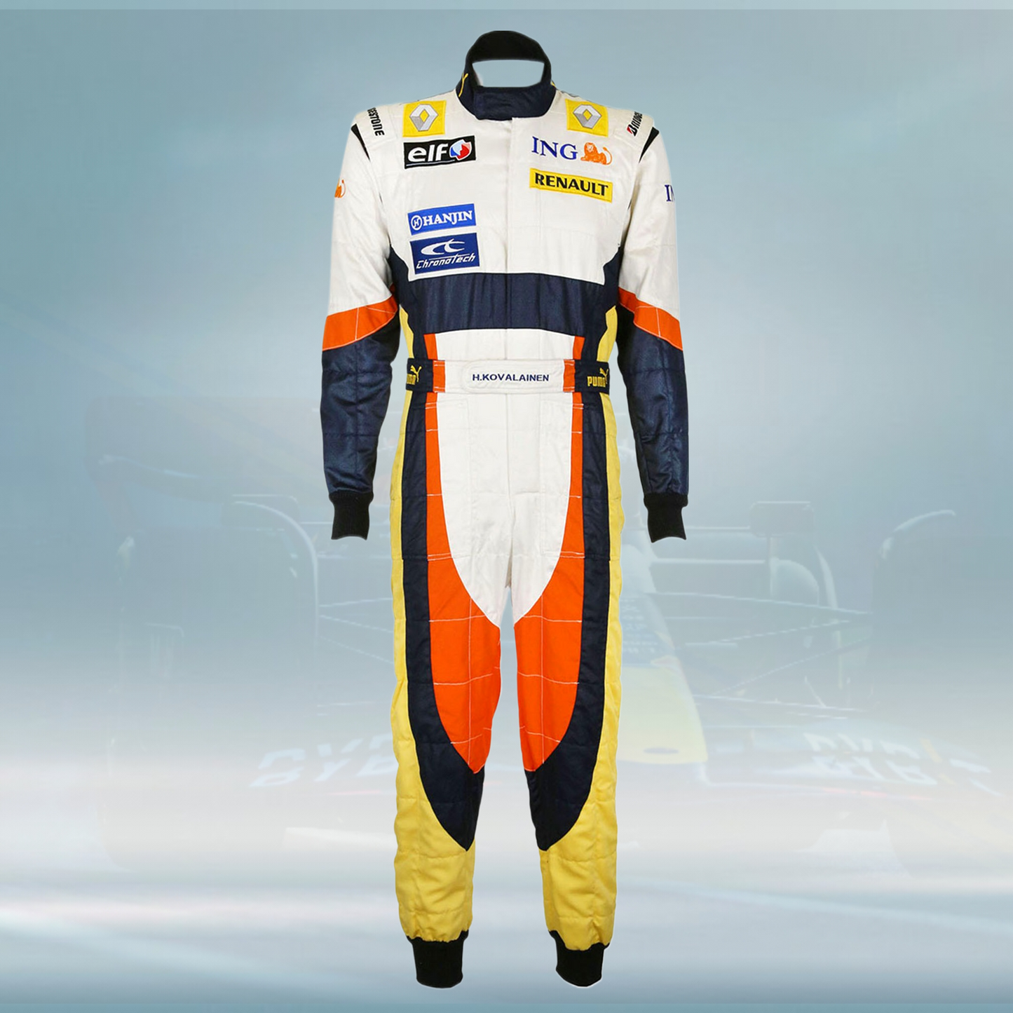 2007 Heikki Kovalainen Race ING Renault F1 Suit