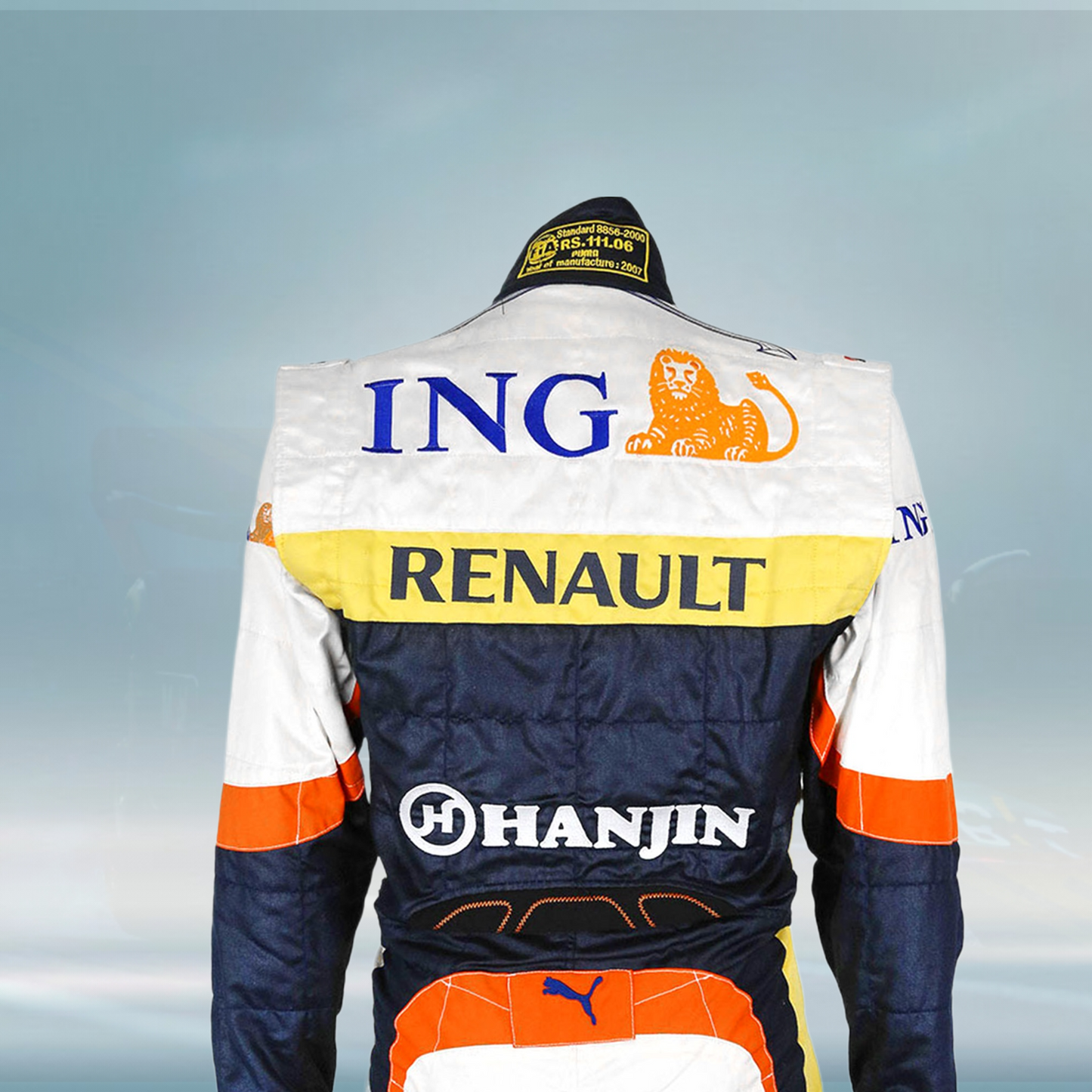 2007 Heikki Kovalainen Race ING Renault F1 Suit