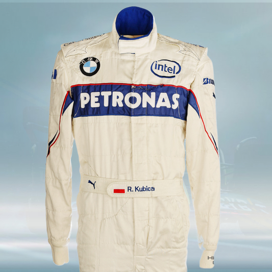 2007 Robert Kubica Race Canadian GP Crash BMW Sauber F1 Suit
