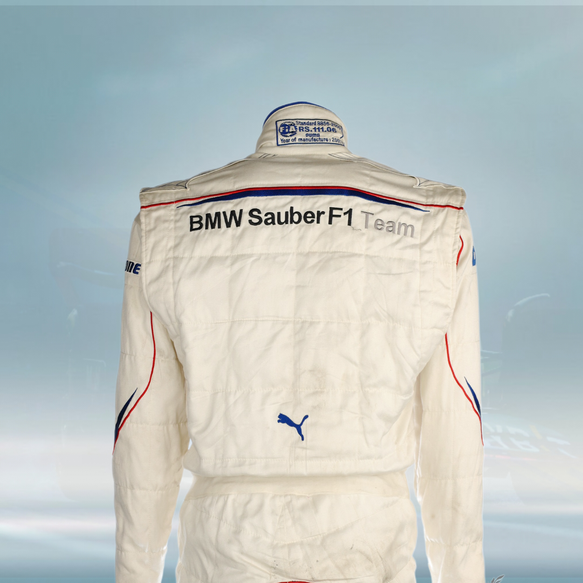 2007 Robert Kubica Race Canadian GP Crash BMW Sauber F1 Suit