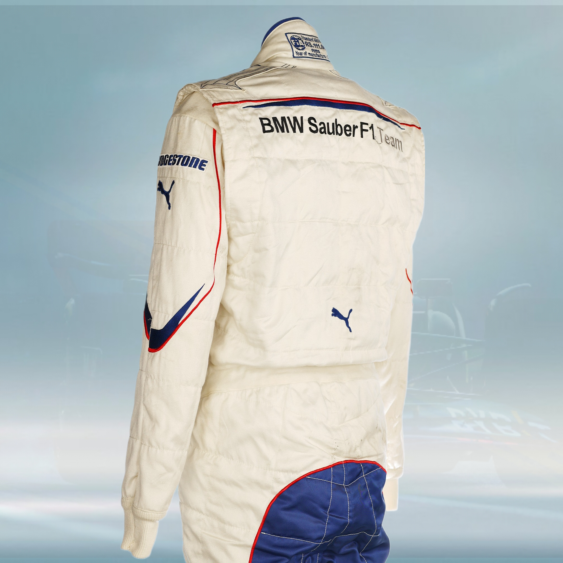 2007 Robert Kubica Race Canadian GP Crash BMW Sauber F1 Suit