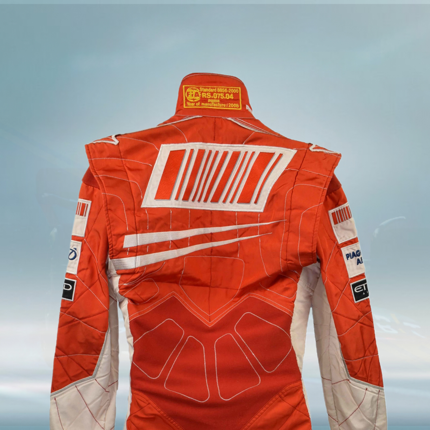 2008 Felipe Massa Race Worn Monaco GP Scuderia Ferrari F1 Suit