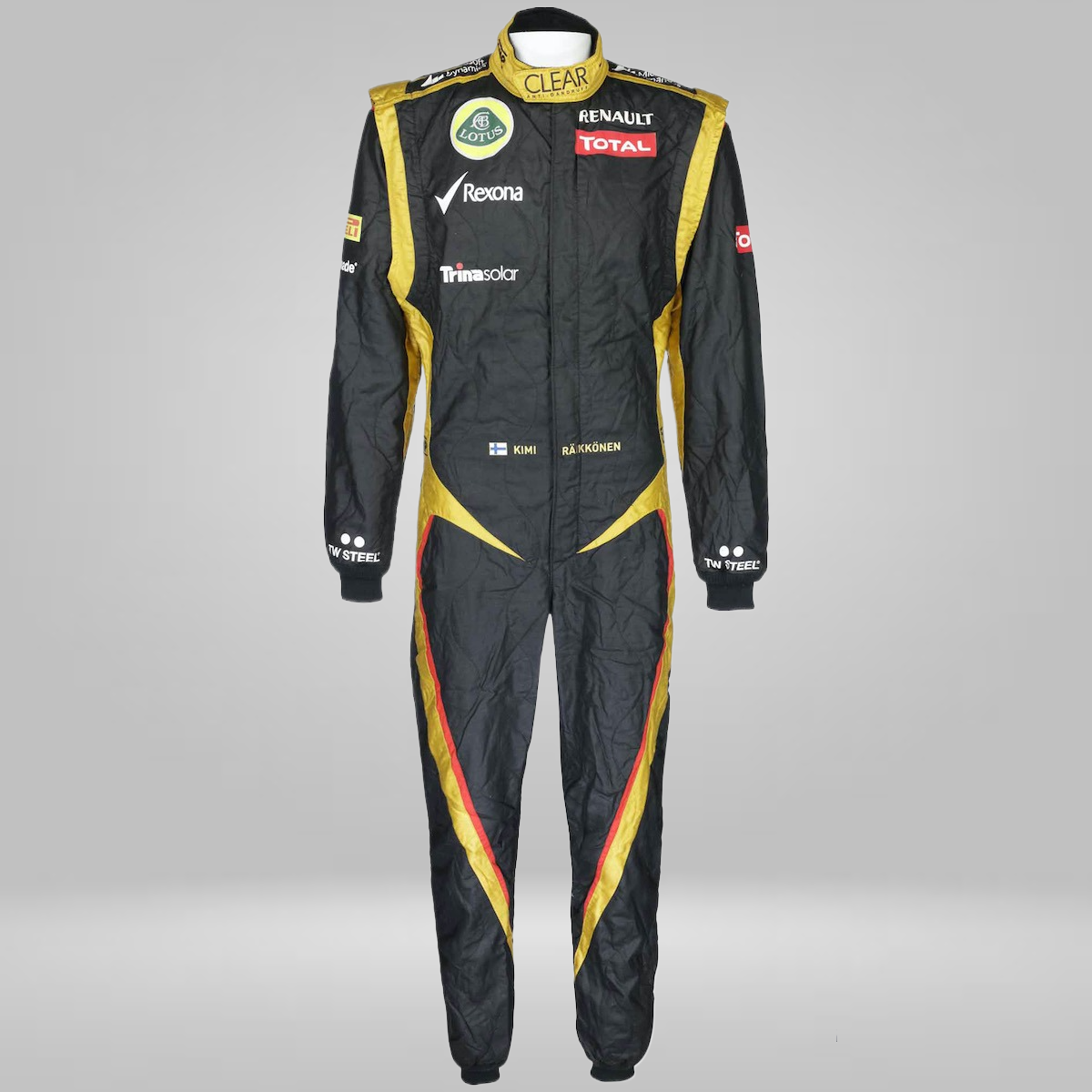 2012 Kimi Raikkonen Race Lotus F1 Suit