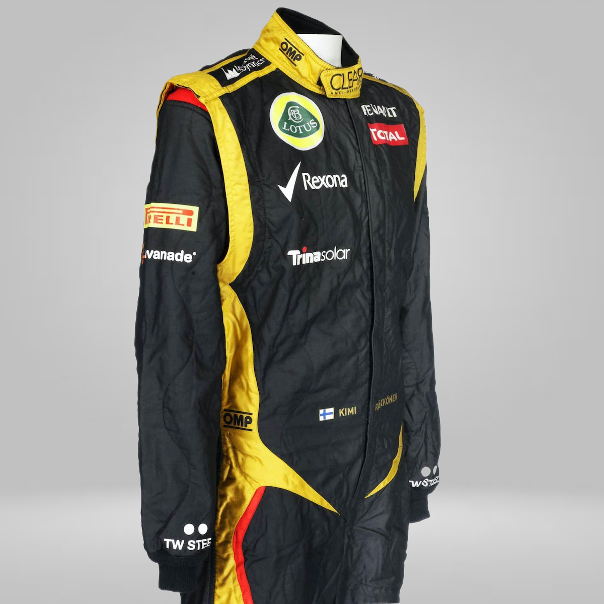 2012 Kimi Raikkonen Race Lotus F1 Suit