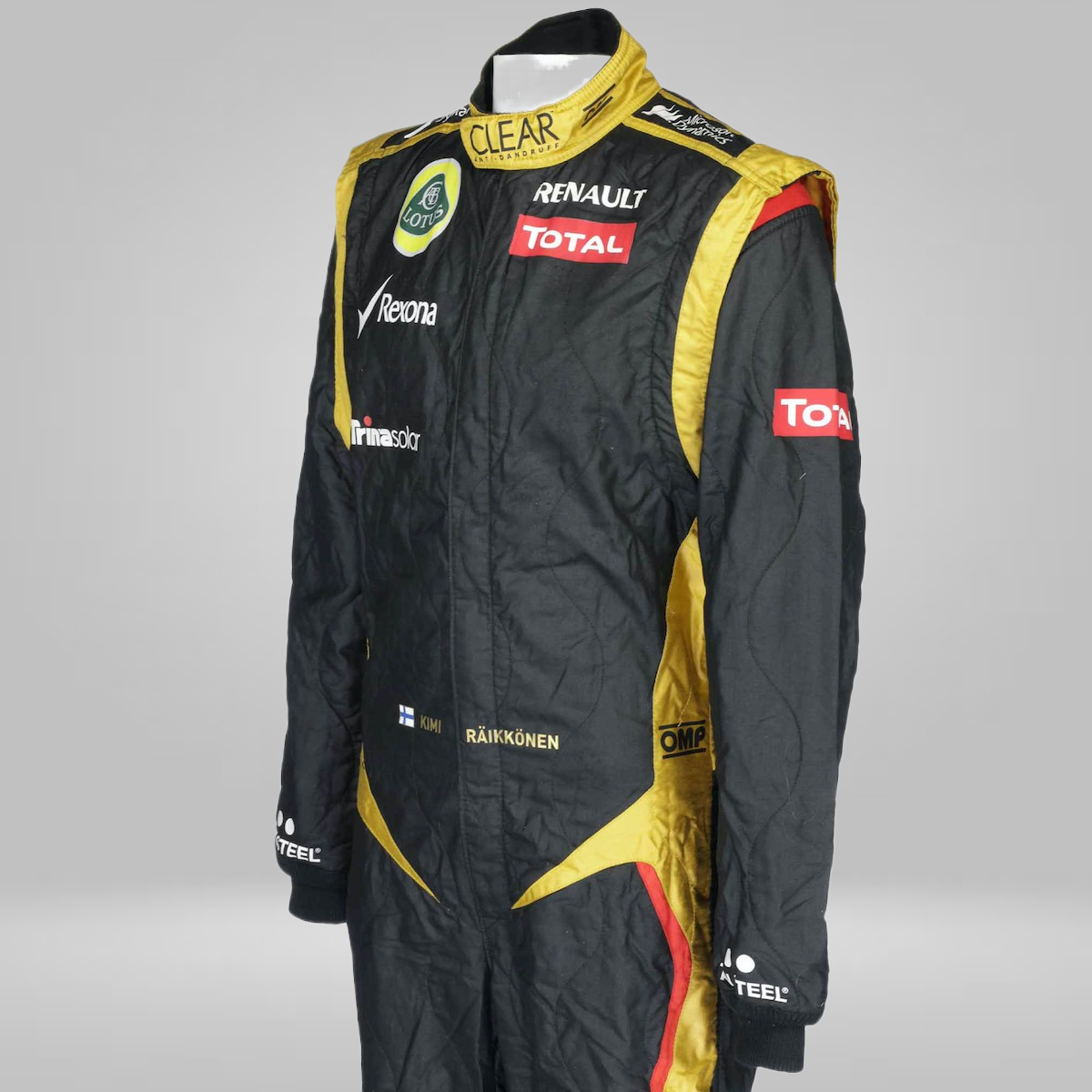 2012 Kimi Raikkonen Race Lotus F1 Suit