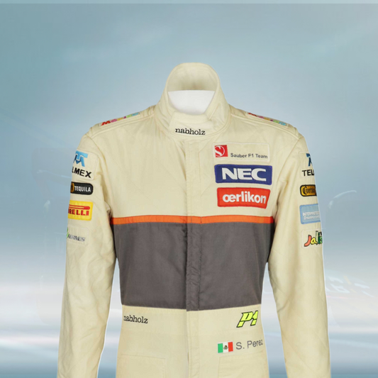 2012 Sergio Perez Chinese GP Race Sauber F1 Suit