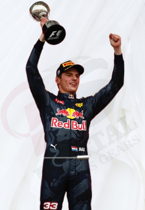 2016 Max Verstappen Race Red Bull Racing F1 Suit