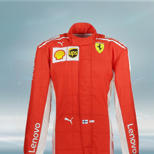 2018 Kimi Raikkonen Race Scuderia Ferrari F1 Suit