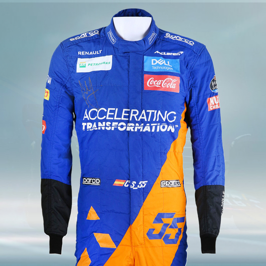 2019 Carlos Sainz Race McLaren F1 Suit