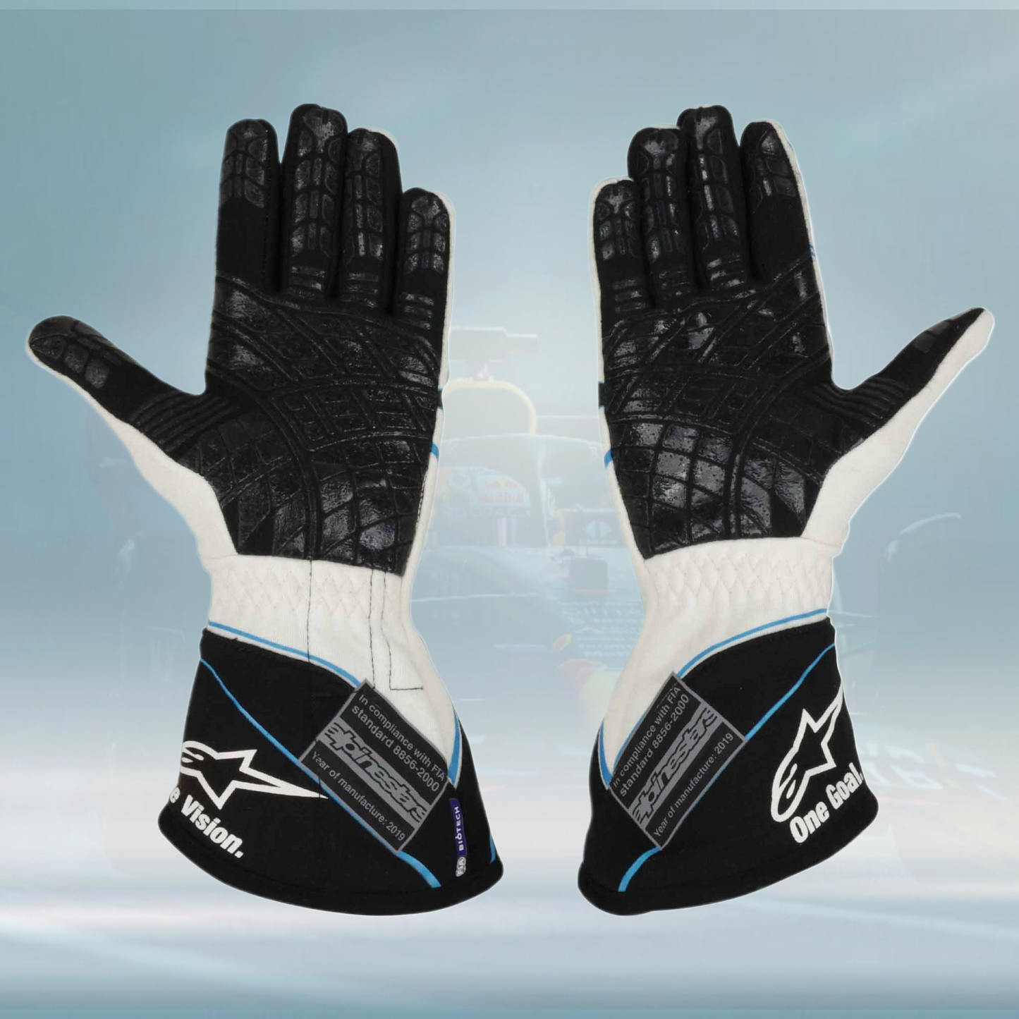 2019 George Russell Monaco GP Williams F1 Gloves - Rental Sports