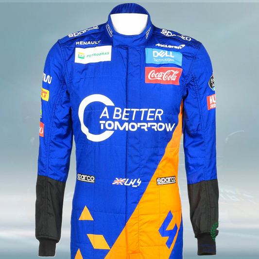 2019 Lando Norris Rookie Season Race McLaren F1 Suit