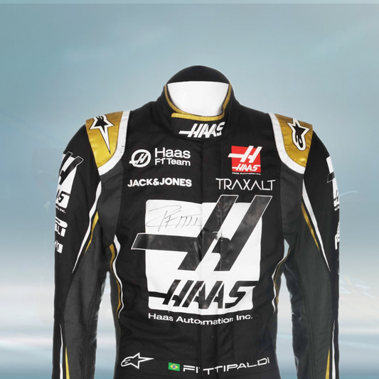 2019 Pietro Fittipaldi Haas F1 Team Formula 1 Suit