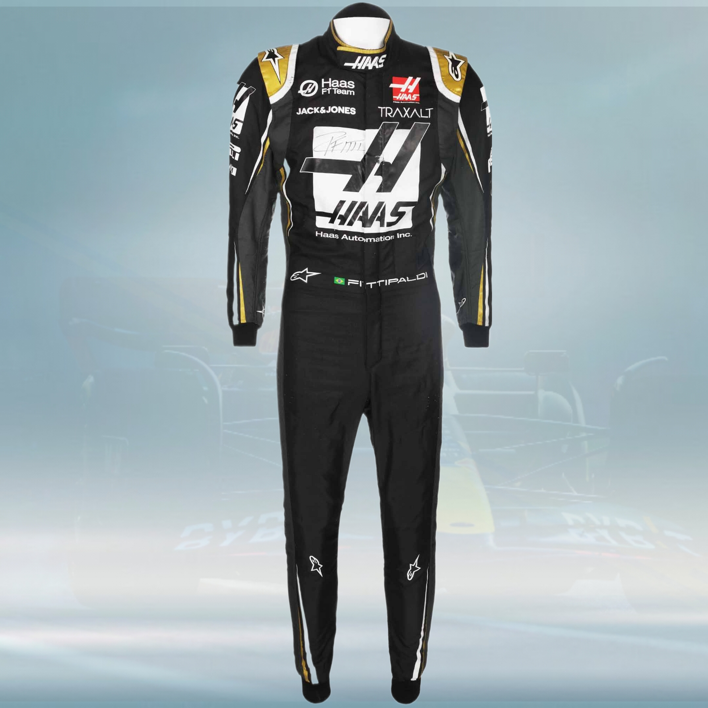 2019 Pietro Fittipaldi Haas F1 Team Formula 1 Suit
