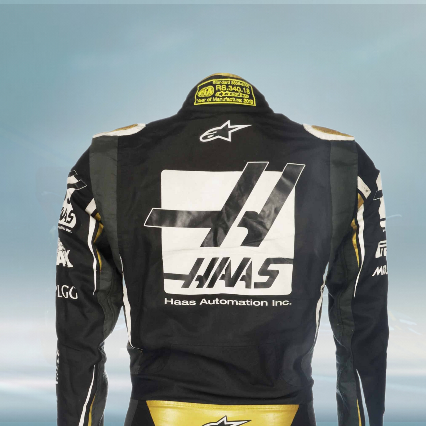 2019 Pietro Fittipaldi Haas F1 Team Formula 1 Suit