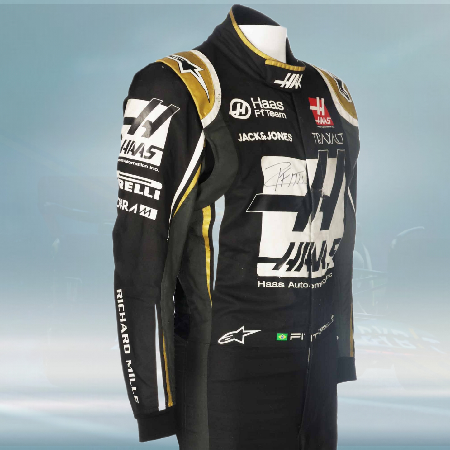 2019 Pietro Fittipaldi Haas F1 Team Formula 1 Suit