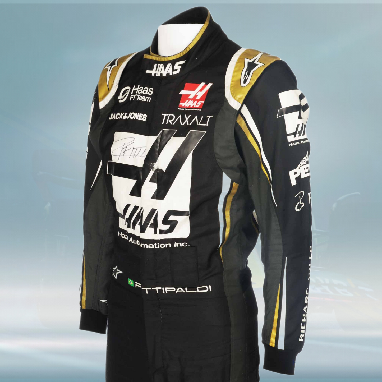2019 Pietro Fittipaldi Haas F1 Team Formula 1 Suit
