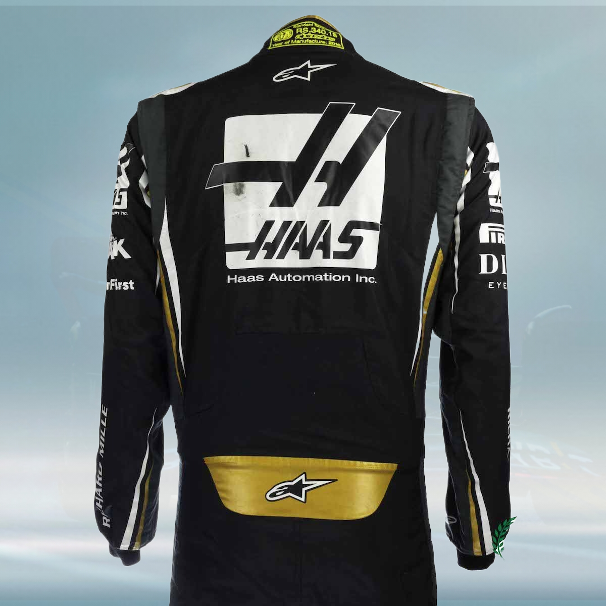 2019 Romain Grosjean Race Haas F1 Suit