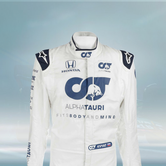 2020 Daniil Kvyat Race Alpha Tauri F1 Suit