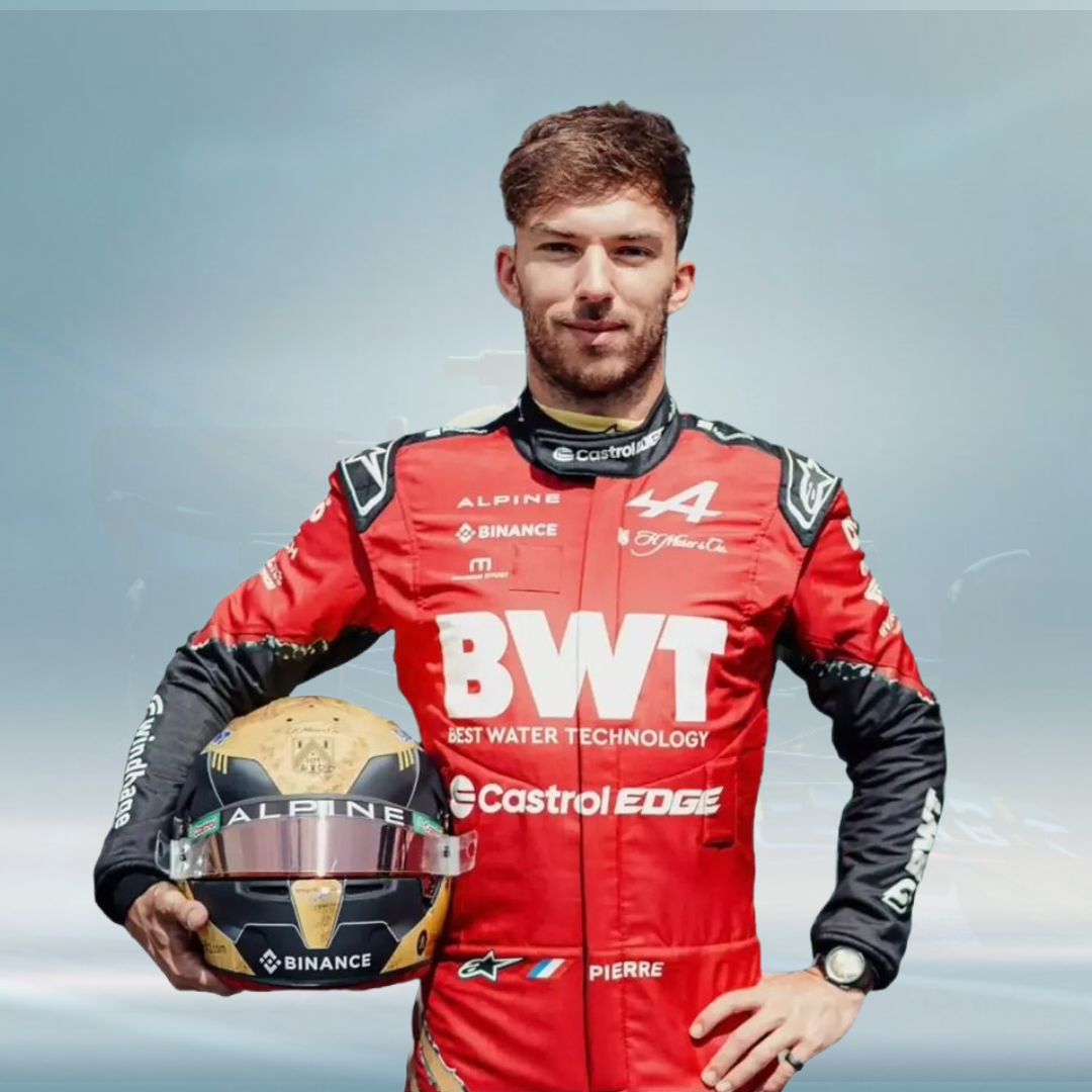 2024 Pierre Gasly BWT Team Alpine Race Suit F1 X Deadpool & Wolverine BelgianGP