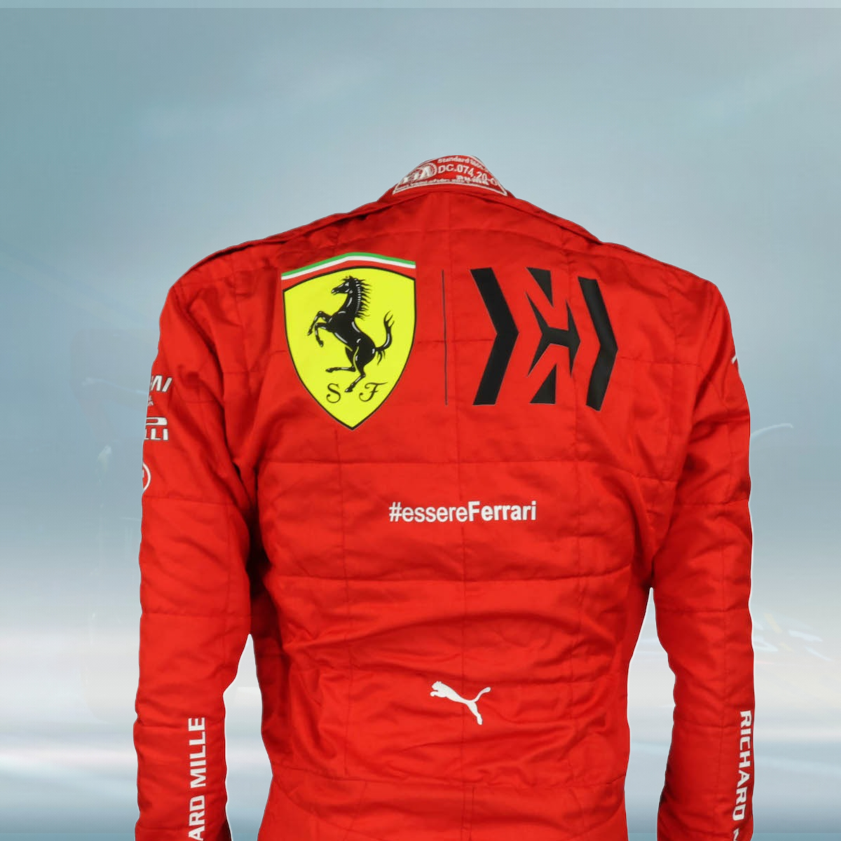 2021 Carlos Sainz Race Misson Winnow Scuderia Ferrari F1 Suit
