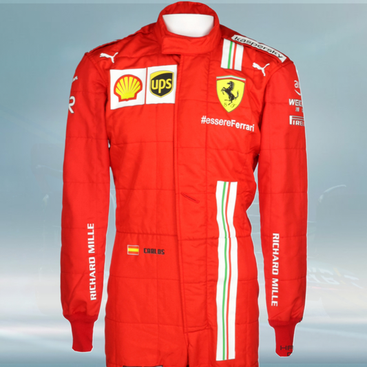 2021 Carlos Sainz Race Scuderia Ferrari F1 Suit
