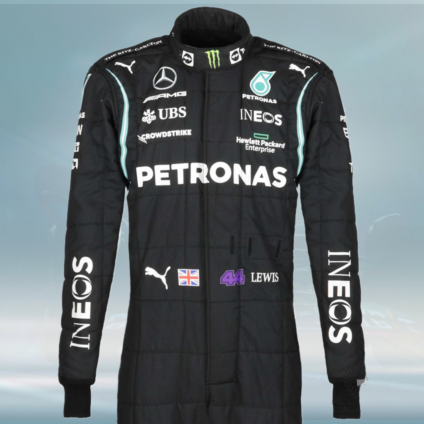 2021 Lewis Hamilton Original Mercedes F1 Suit