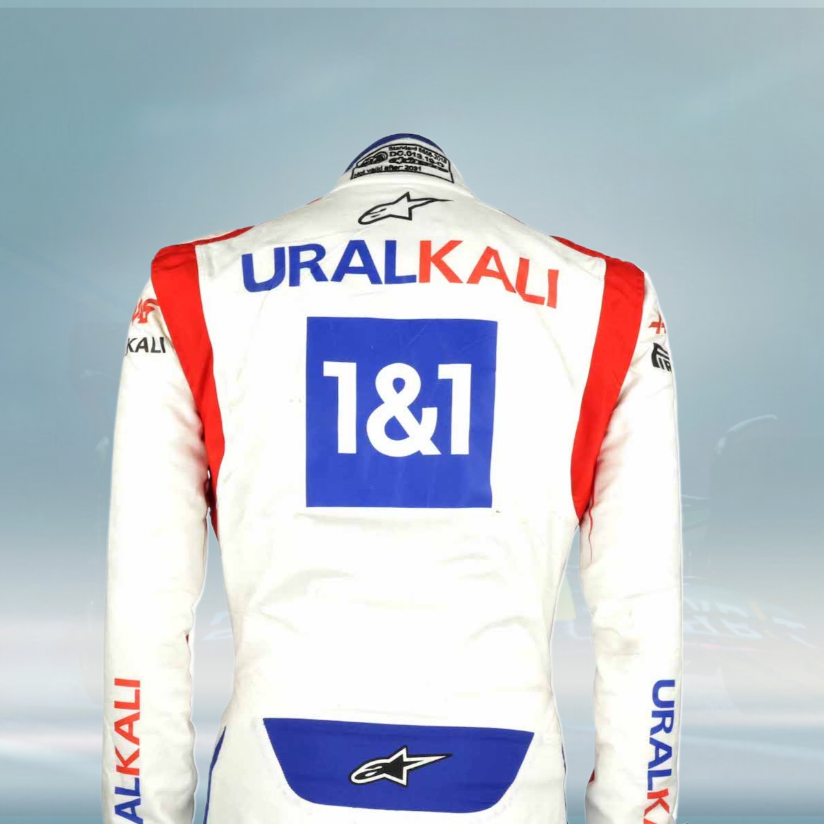2021 Mick Schumacher Azerbaijan Race Haas F1 Suit