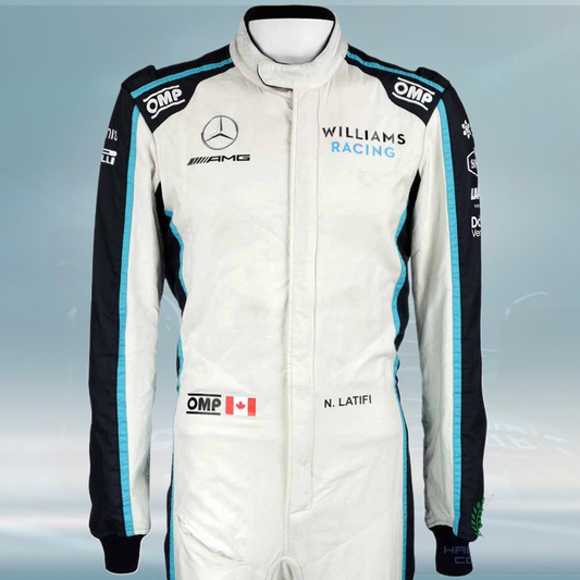2021 Nicholas Latifi Race Williams Racing F1 Suit